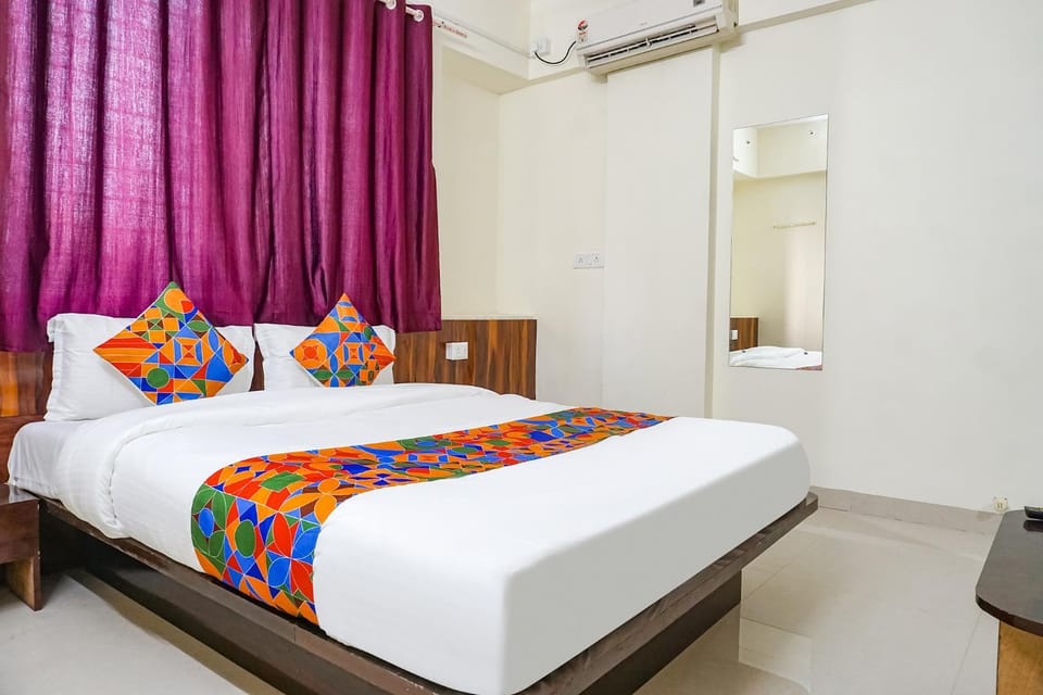Bed, Bedroom, air conditioner