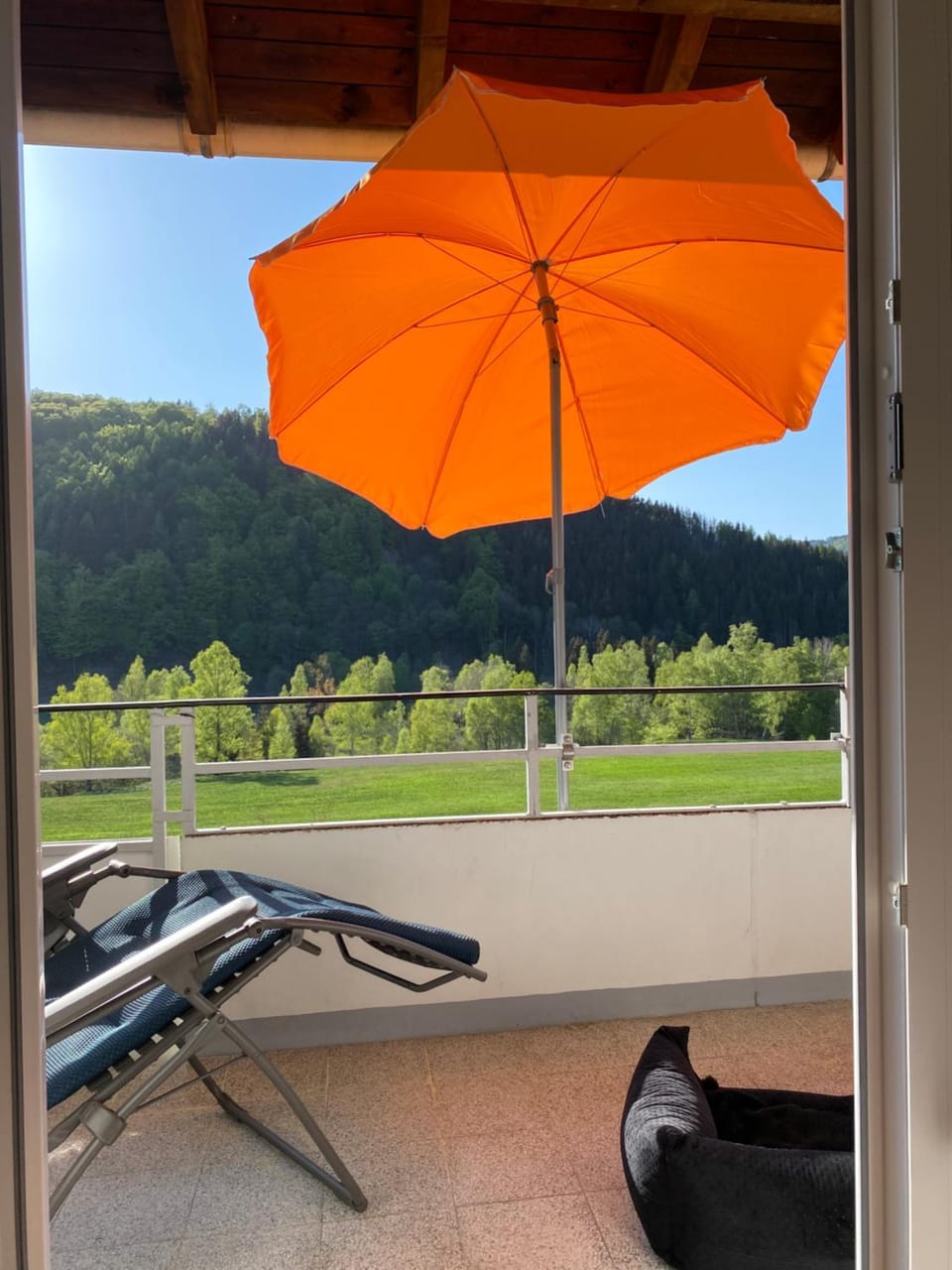 Natural landscape, Balcony/Terrace, Mountain view, sunbed