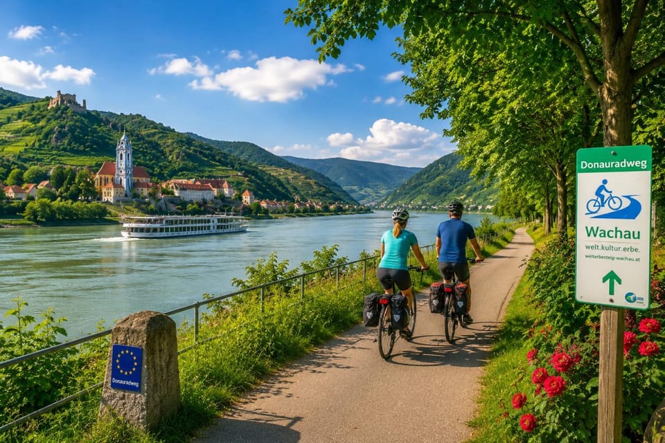 People, Natural landscape, Cycling, Mountain view, River view, group of guests