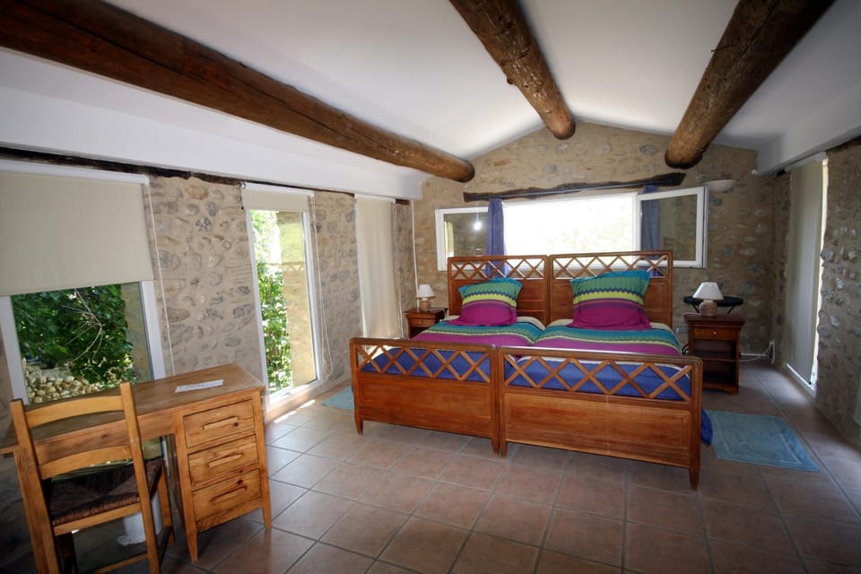 Property building, Living room, Bedroom