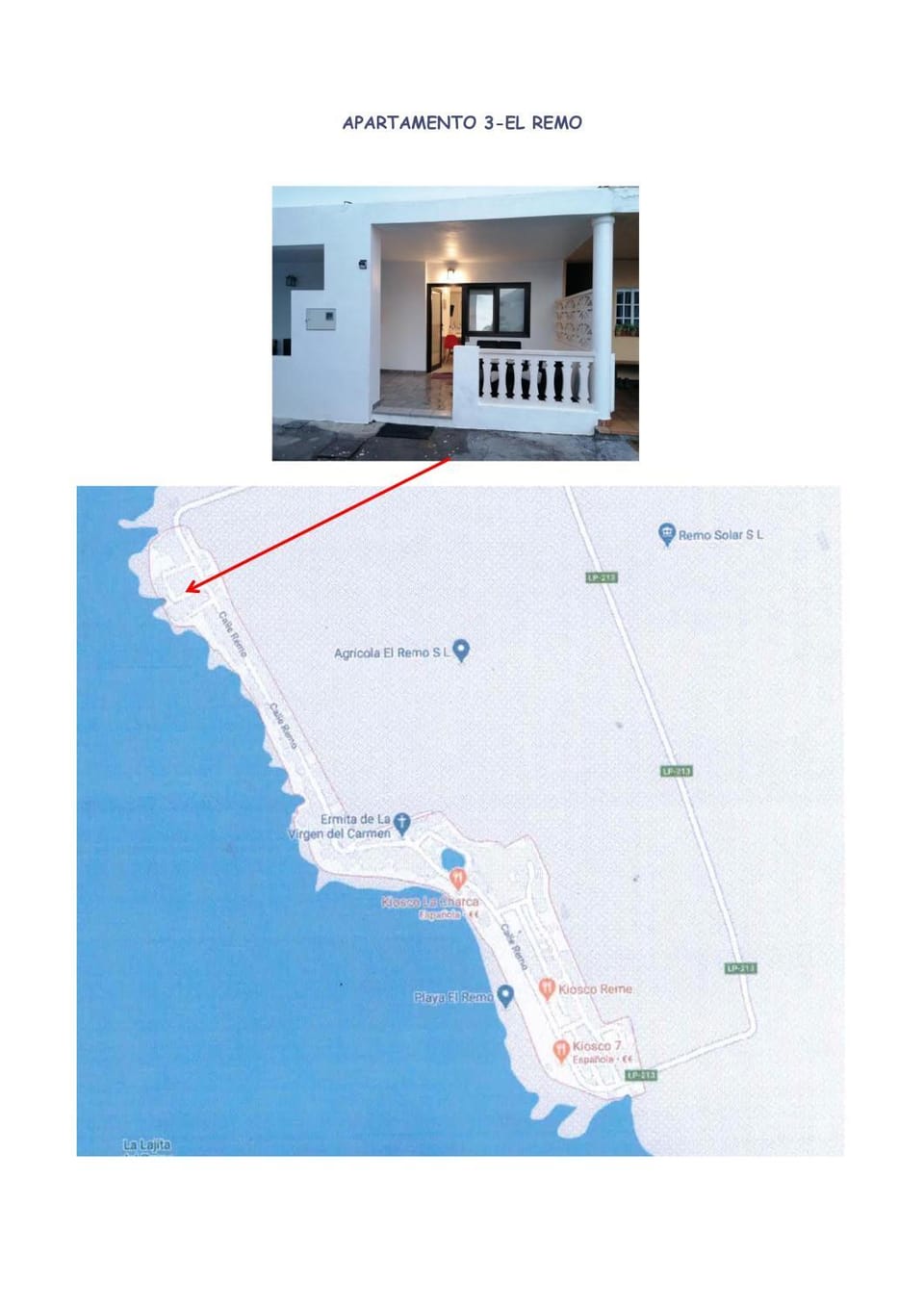 Vivienda El Remo-Vv-3 Apartment in La Palma