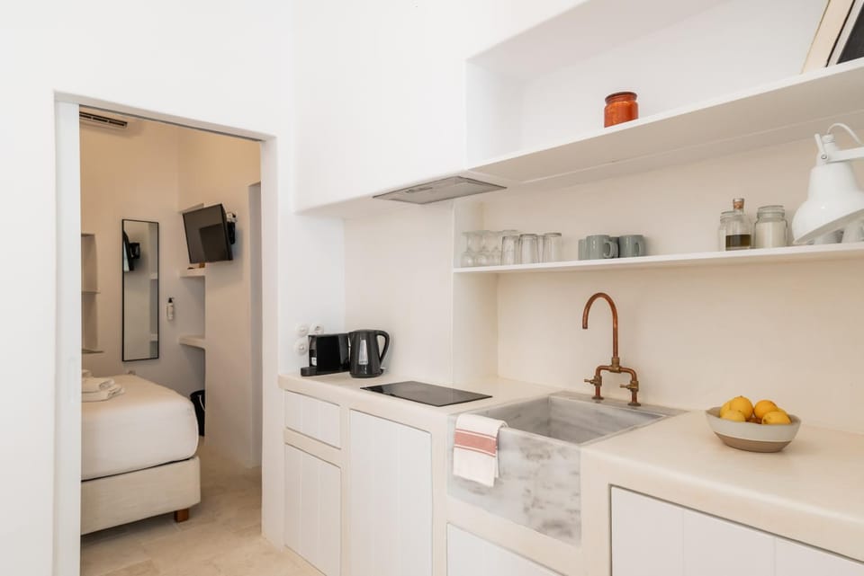 Kitchen or kitchenette, kitchen