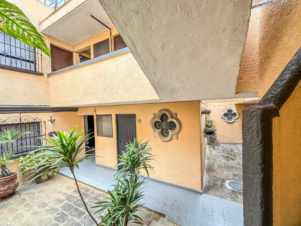 Property building, Patio, Day