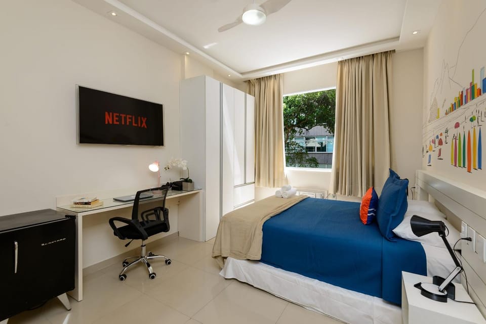 Studio in Copa, 450m from the Beach | BC 530/202 Apartment in Rio de Janeiro