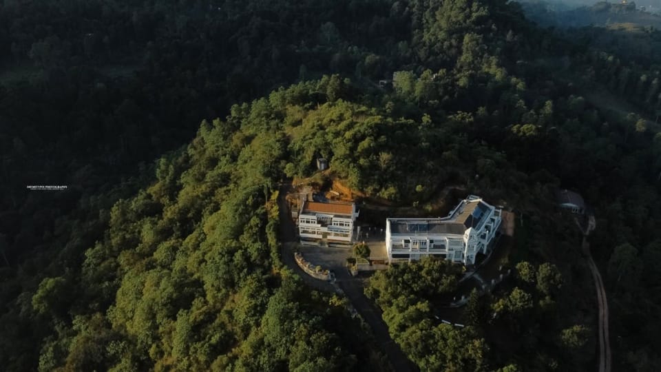 Neighbourhood, Natural landscape, Bird's eye view, Mountain view