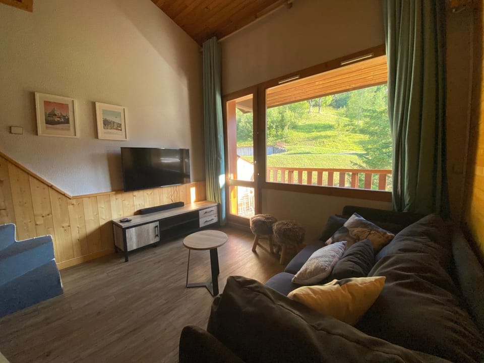 Appartement duplex 6 couchages 2sdb Parking Ménage inclus Apartment in Les Avanchers-Valmorel