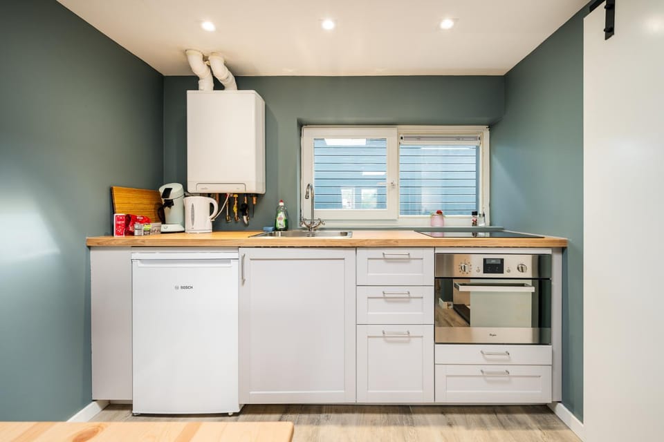 Coffee/tea facilities, Kitchen or kitchenette, minibar, pet friendly, stove