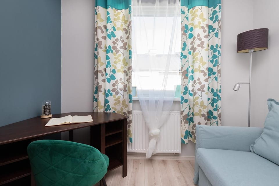 Cały apartament z Victorian wanna i podwojnym prysznicem w spokojnej dzielnicy Apartment in Gdansk