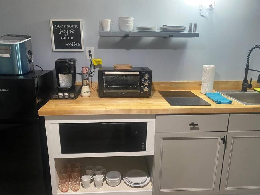 Coffee/tea facilities, Kitchen or kitchenette, minibar, pet friendly, stove, toaster