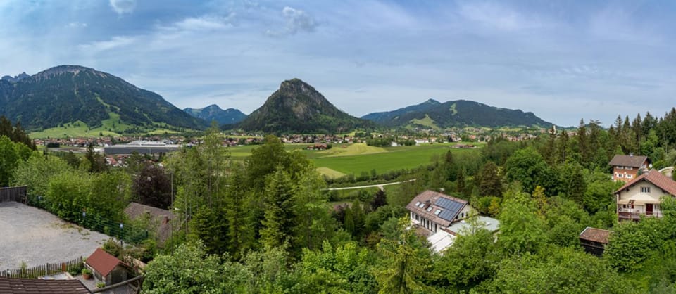 Neighbourhood, Natural landscape, Bird's eye view, Hiking, Mountain view
