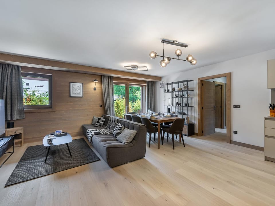 Bel appartement à Megève dans résidence avec piscine - FR-1-569-105 Apartment in Megève