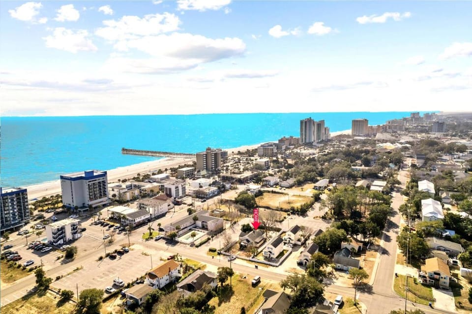 Neighbourhood, Bird's eye view, Beach, Street view