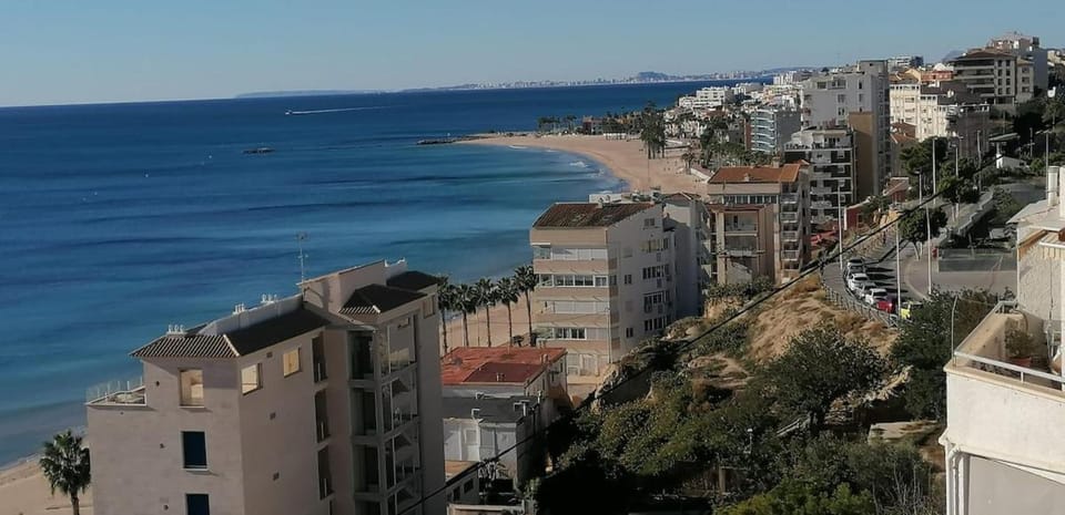 Beach, City view, Sea view