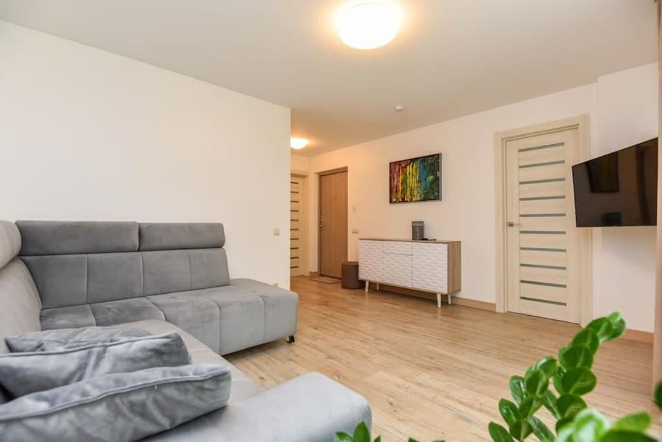 Erdvūs apartamentai Vanagupėje Apartment in Palanga
