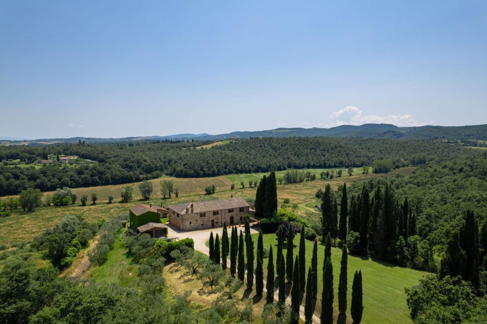 Natural landscape, Bird's eye view, Mountain view