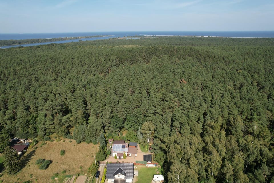 Property building, Natural landscape, Bird's eye view, Sea view