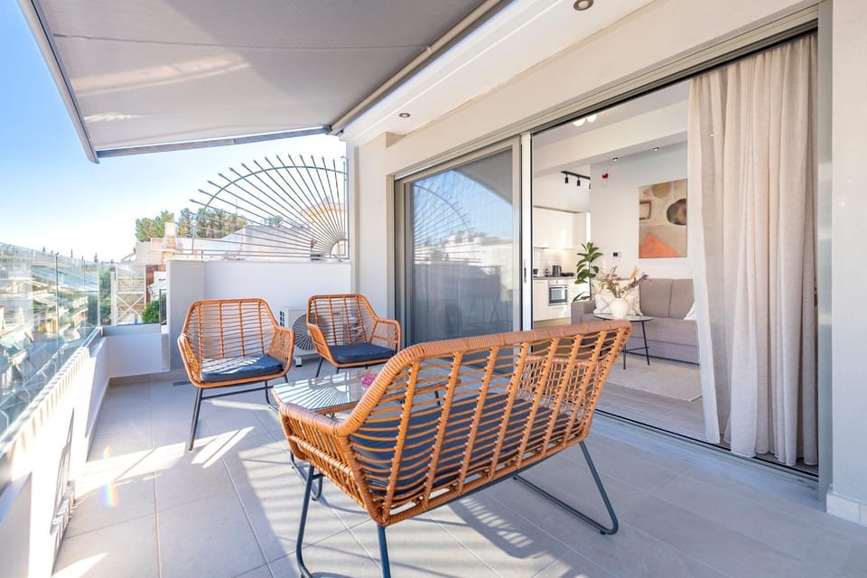 Property building, Patio, View (from property/room), Balcony/Terrace