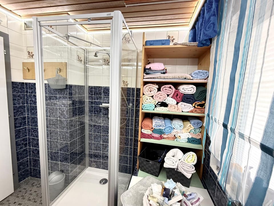Shower, Bathroom, towels