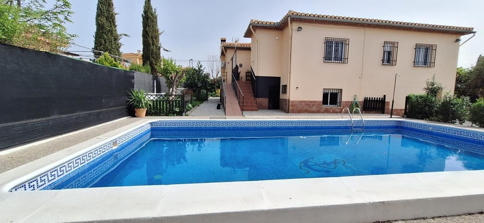 Property building, Pool view, Swimming pool