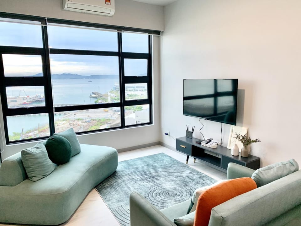 Living room, Sea view