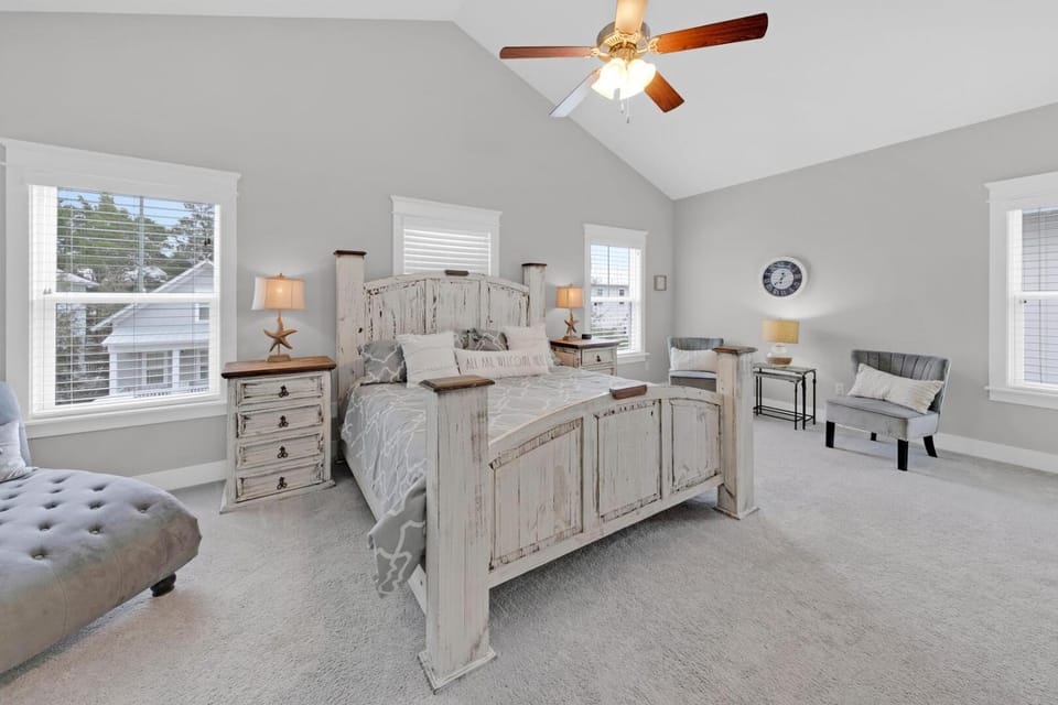 Luna de Soleil - 30a Highland Parks 3BD 2 and a half baths, golf cart and dogs allowed with fee House in South Walton County
