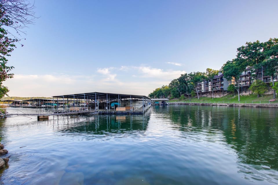 Boat Slip + Pool Access: Lake of the Ozarks Condo House in Village Four Seasons