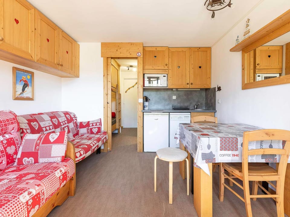 Studio confortable, balcon vue station, proche centre Apartment in Avoriaz