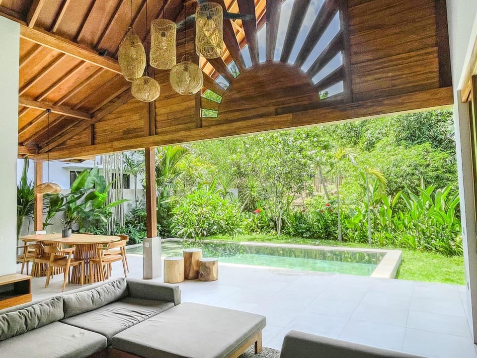 Garden, Garden, Balcony/Terrace, Seating area, Garden view, Pool view, Swimming pool