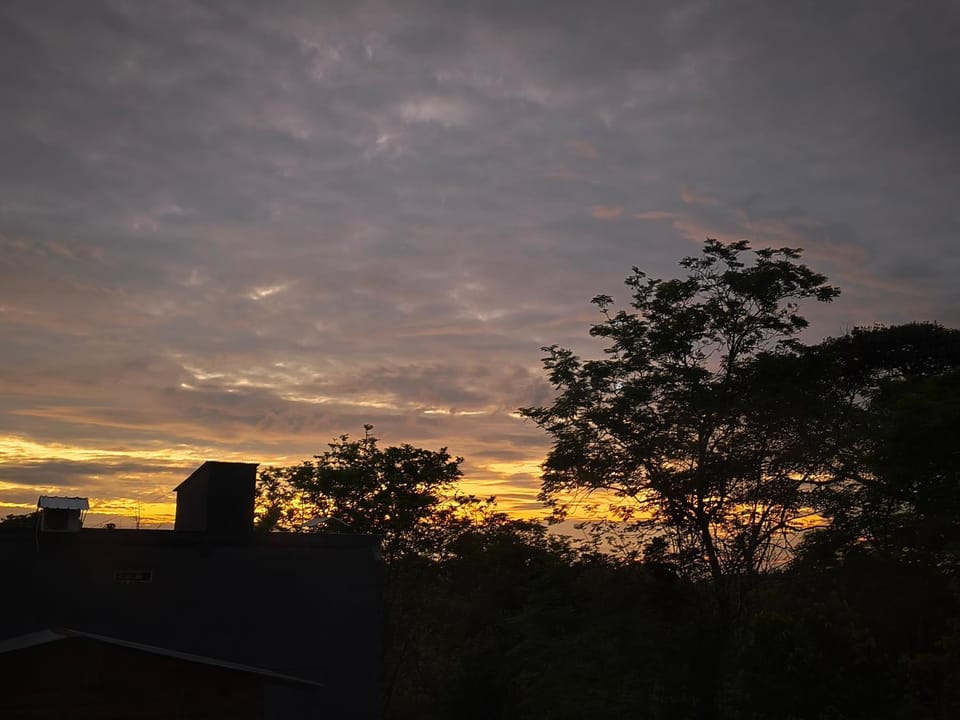 Natural landscape, Sunset