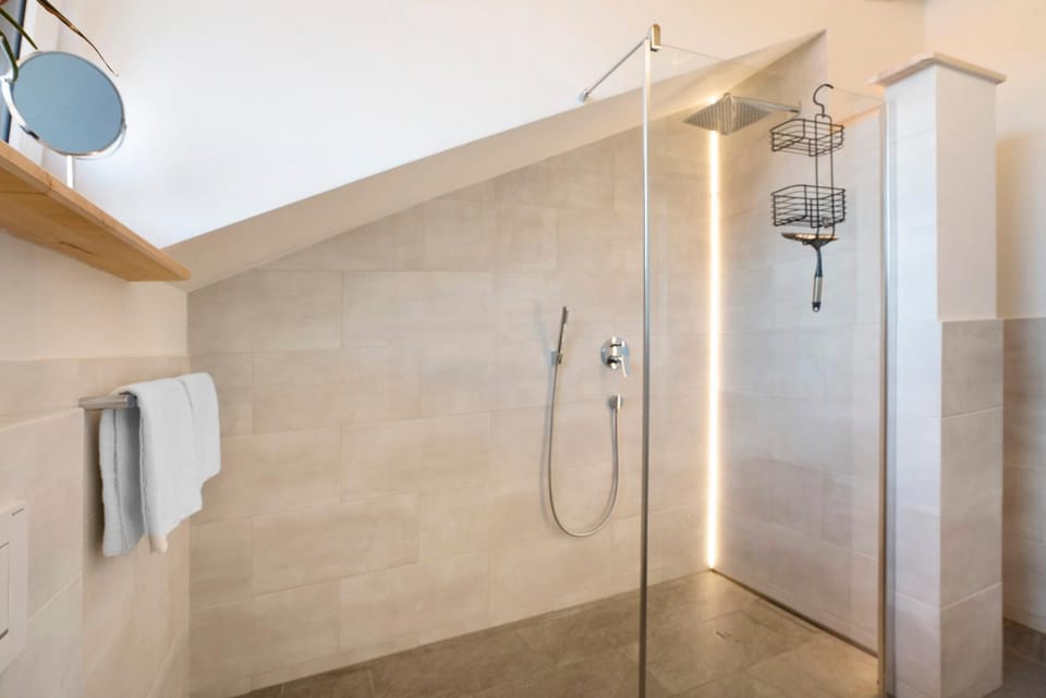 Bathroom, Living room