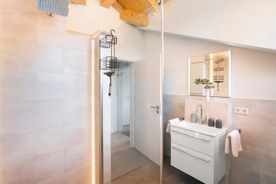 Bathroom, Living room