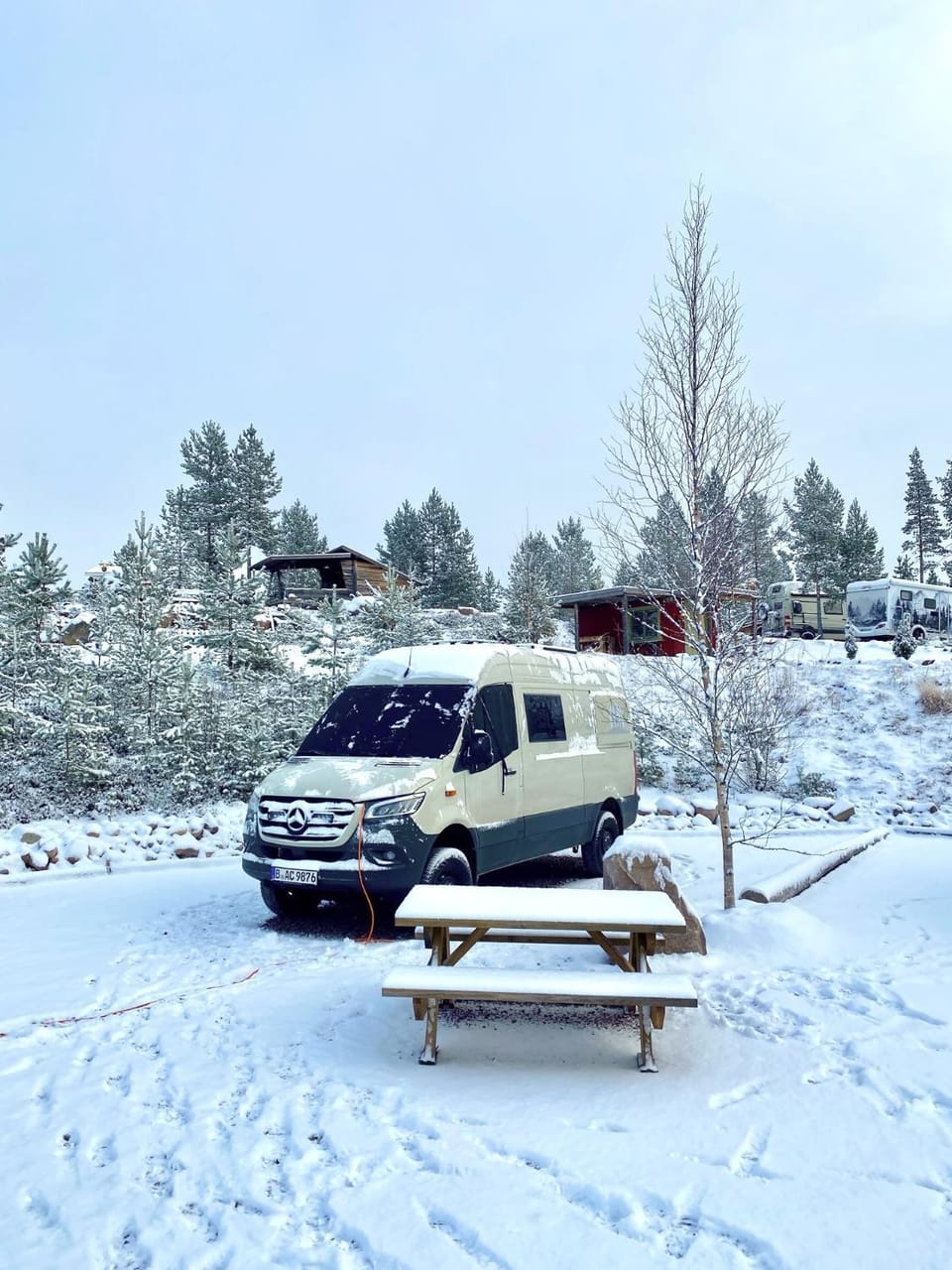 Patio, Day, Natural landscape, Winter