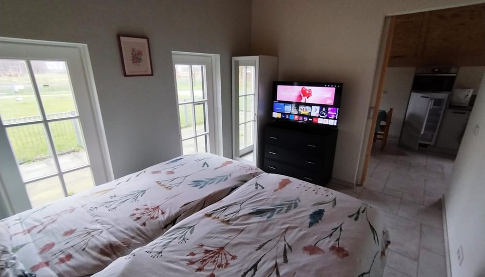Bed, TV and multimedia, Photo of the whole room, Evening entertainment, Bedroom