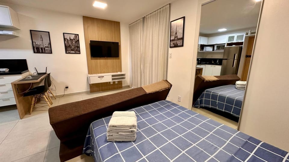 AP1607 ar cond piscina academia coworking etc Apartment in Juiz de Fora