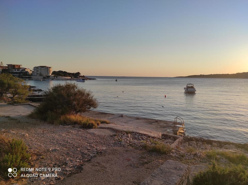 Beach, Sea view, Sunset