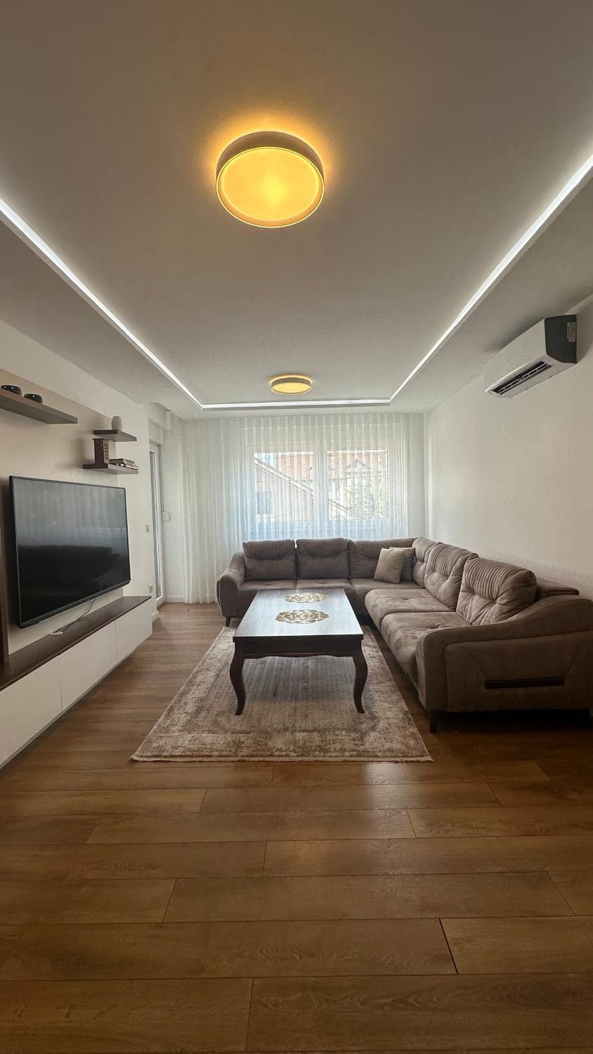 Living room, air conditioner