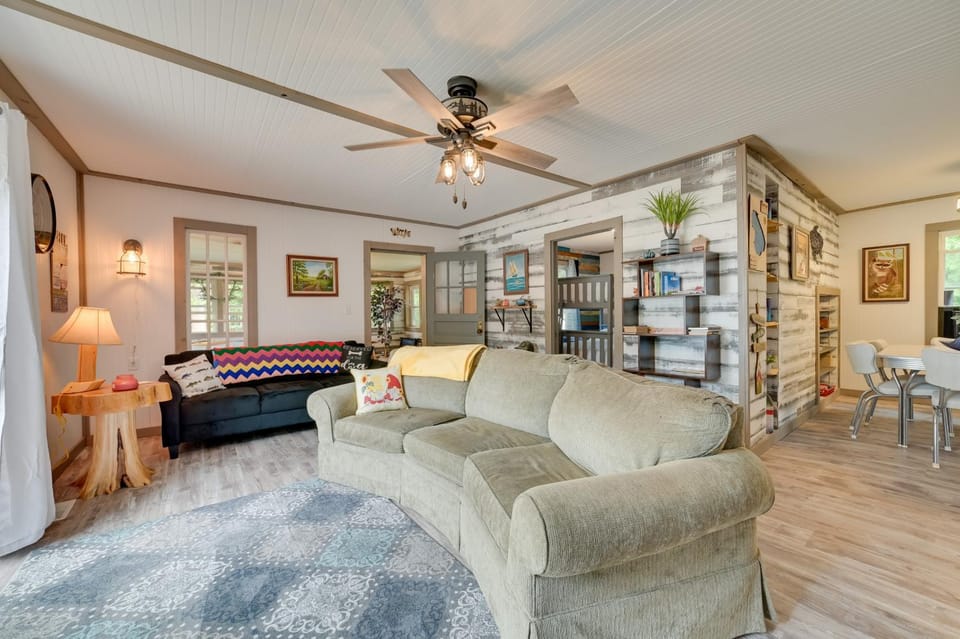 Lakefront Michigan Abode w/ Deck & Fire Pit! House in Michigan