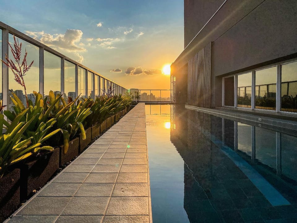 Palazzo Ibirapuera 21st Floor – Wi-Fi, AC, and Metro 5 Minutes Away Apartment in Sao Paulo City