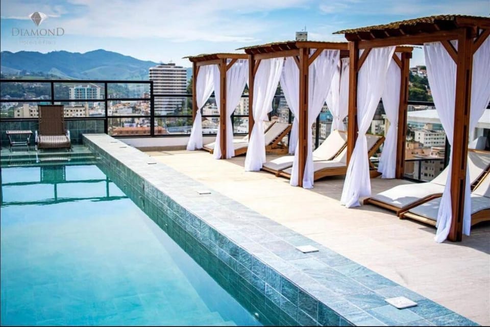 Mountain view, Pool view, Swimming pool