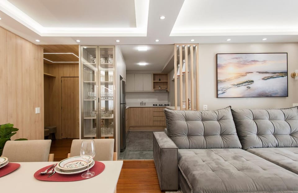 Kitchen or kitchenette, Living room