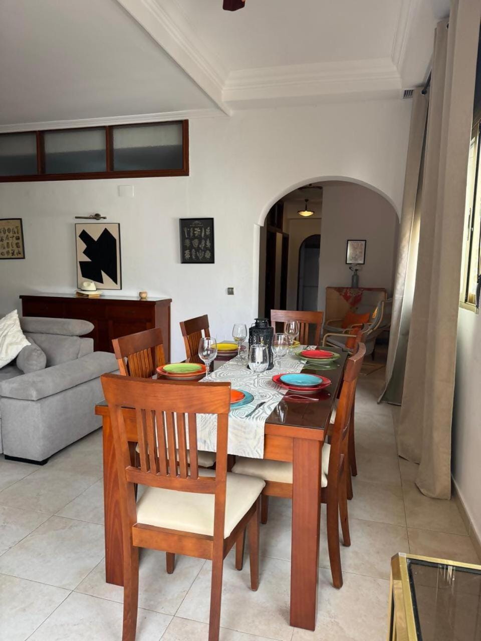 Dining area