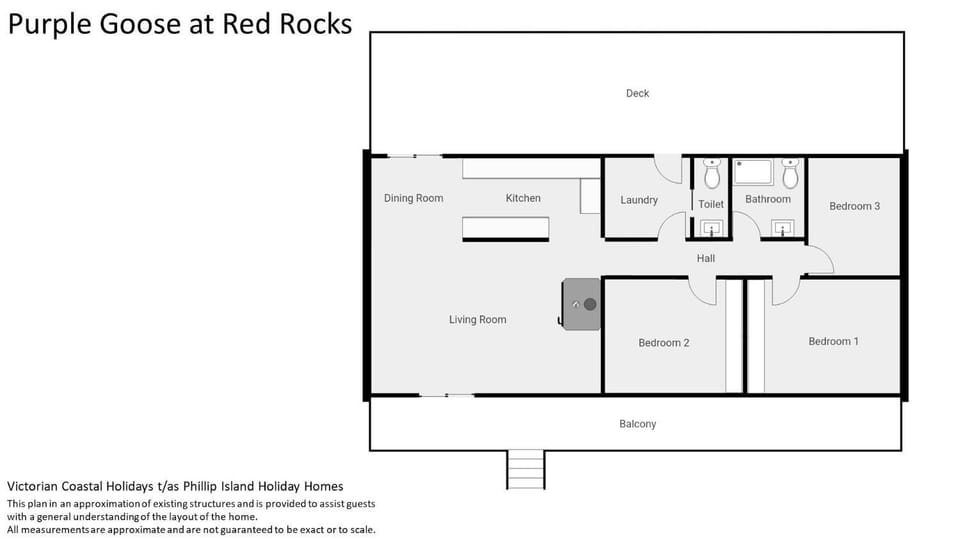 Purple Goose at Red Rocks House in Cowes