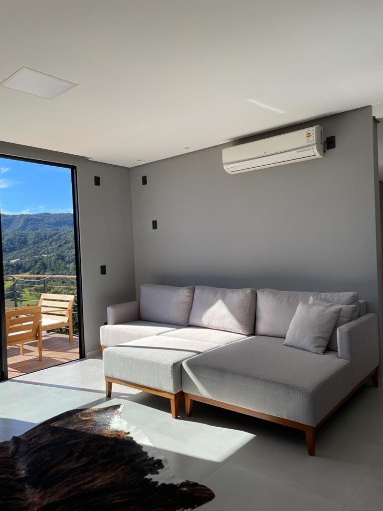 Casa Pôr do Sol com banheira de hidromassagem House in State of Santa Catarina