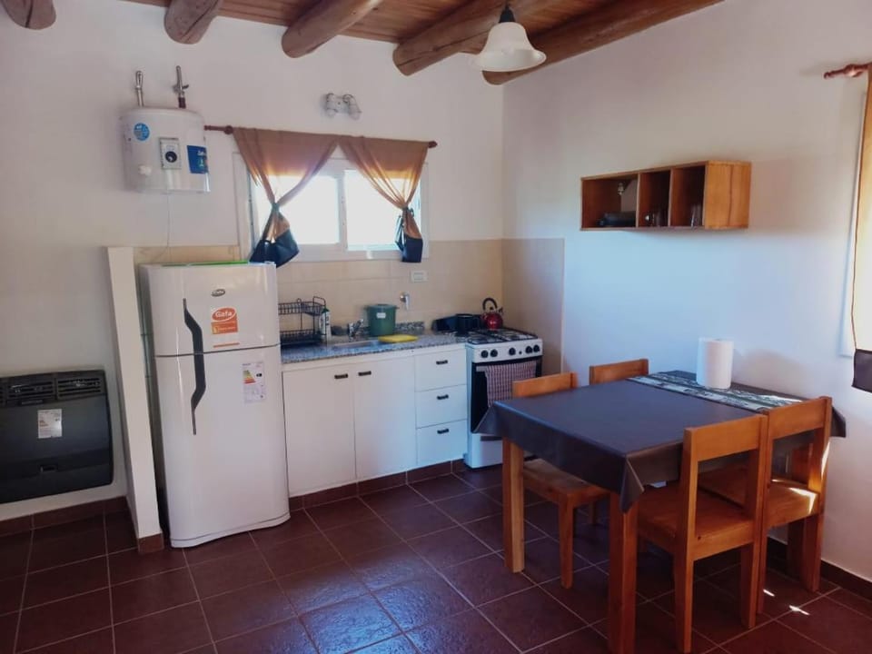 Kitchen or kitchenette, oven