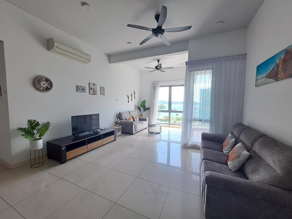 Seaview Sunrise Imago Loft D 3 bedrooms above Imago Shopping Mall Apartment in Kota Kinabalu