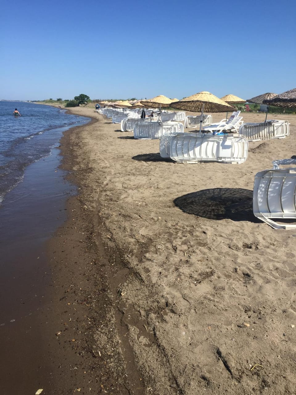 Beach, sunbed