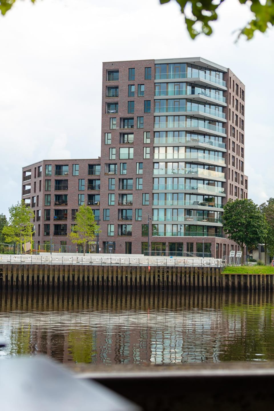 Property building, Day, River view