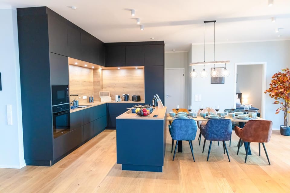 Coffee/tea facilities, Kitchen or kitchenette, Food and drinks, Dining area, Food, minibar, pet friendly, stove
