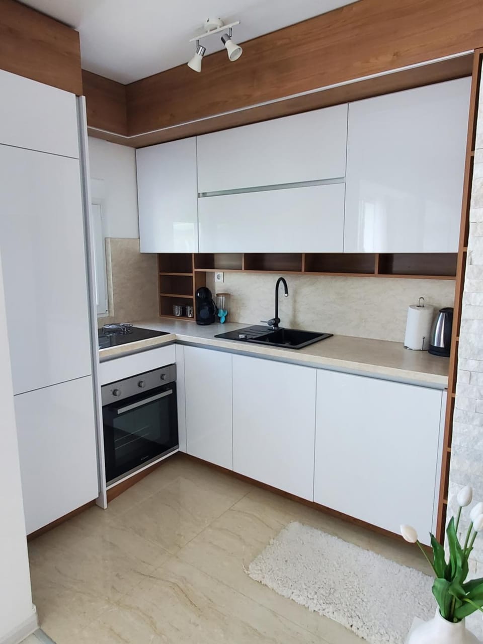 Coffee/tea facilities, Kitchen or kitchenette, dishwasher, pet friendly, stove