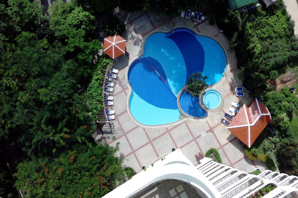 Day, Bird's eye view, Swimming pool
